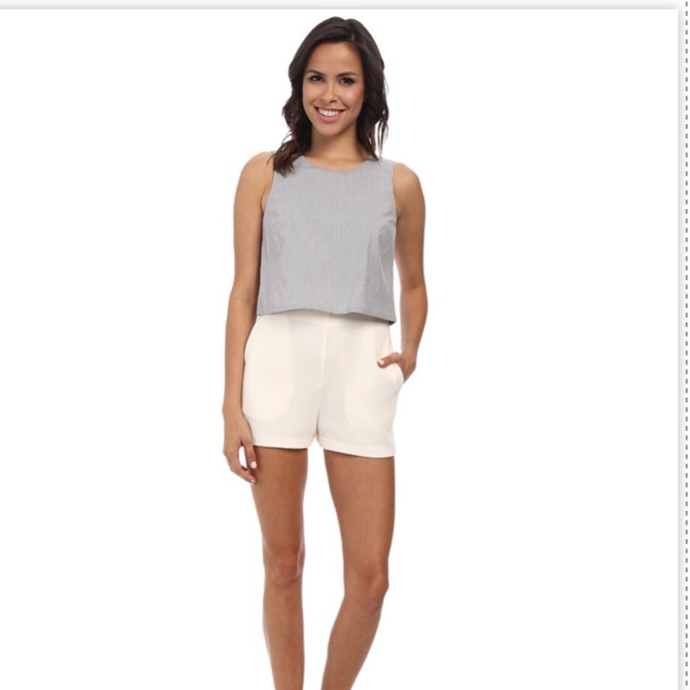 Bcbgeneration open back romper